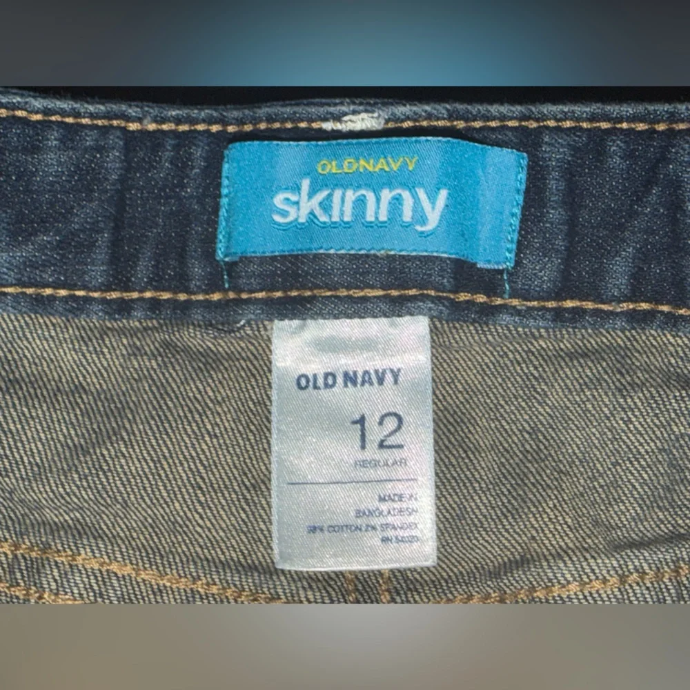 Old navy size 12‎ boys jeans skinny Blue Jeans dark wash